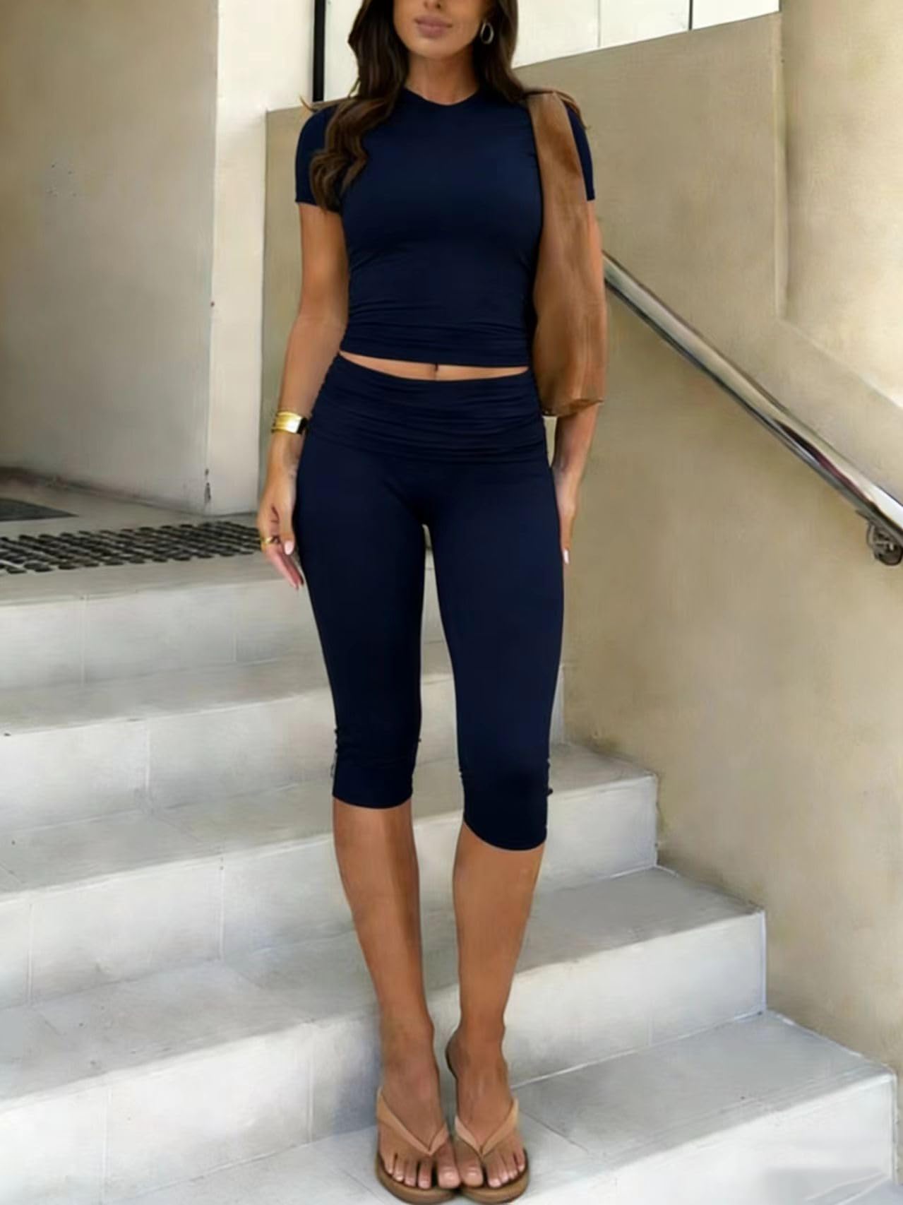 Sleek & Chic Capri Set