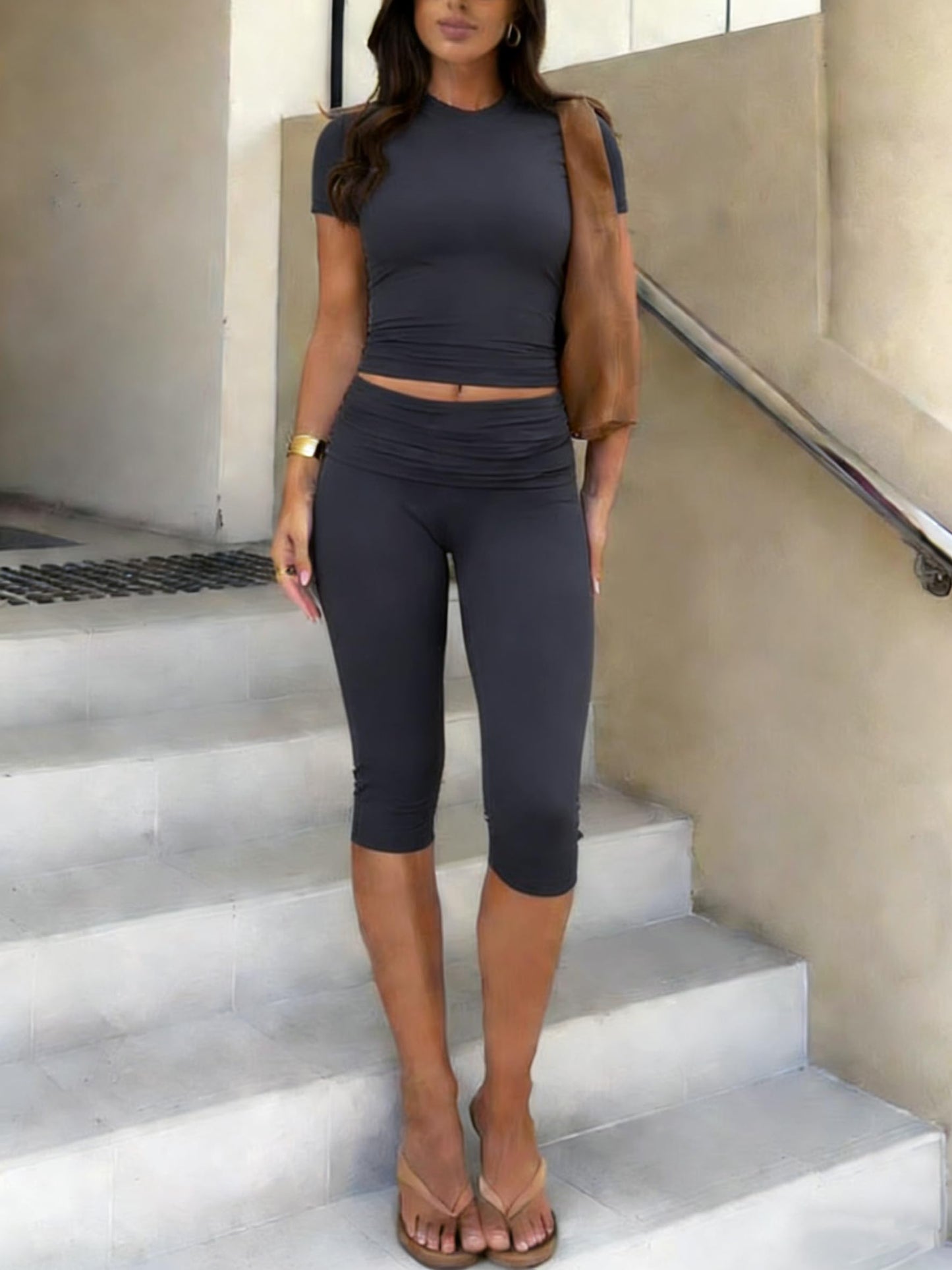 Sleek & Chic Capri Set